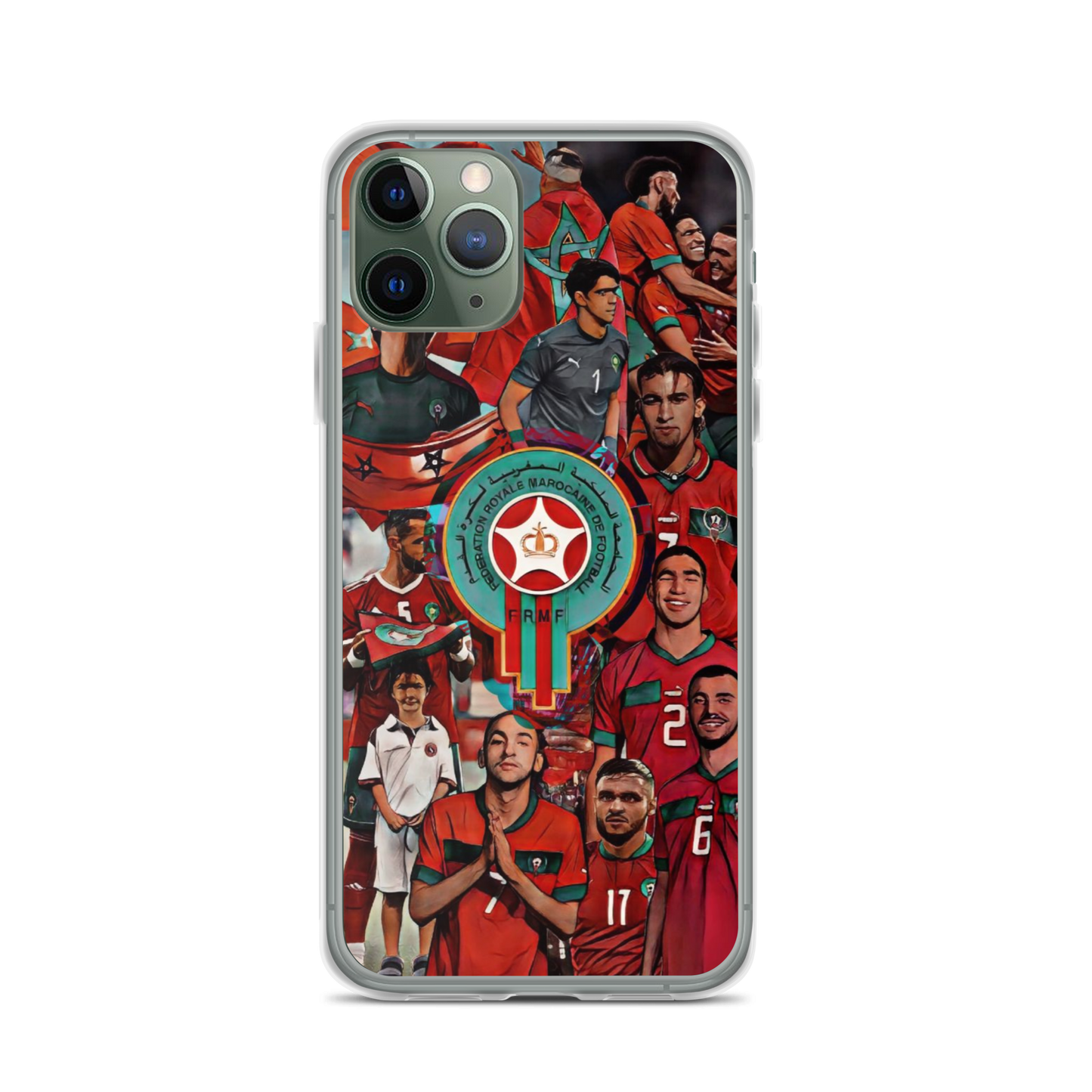 Moroccan football / iPhone case