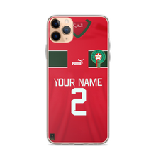 Lade das Bild in den Galerie-Viewer, NEUE iPhone-Hülle mit marokkanischem Fußball 
