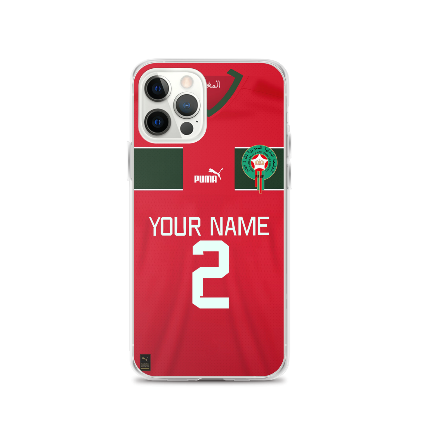 NEW Moroccan Football iPhone case