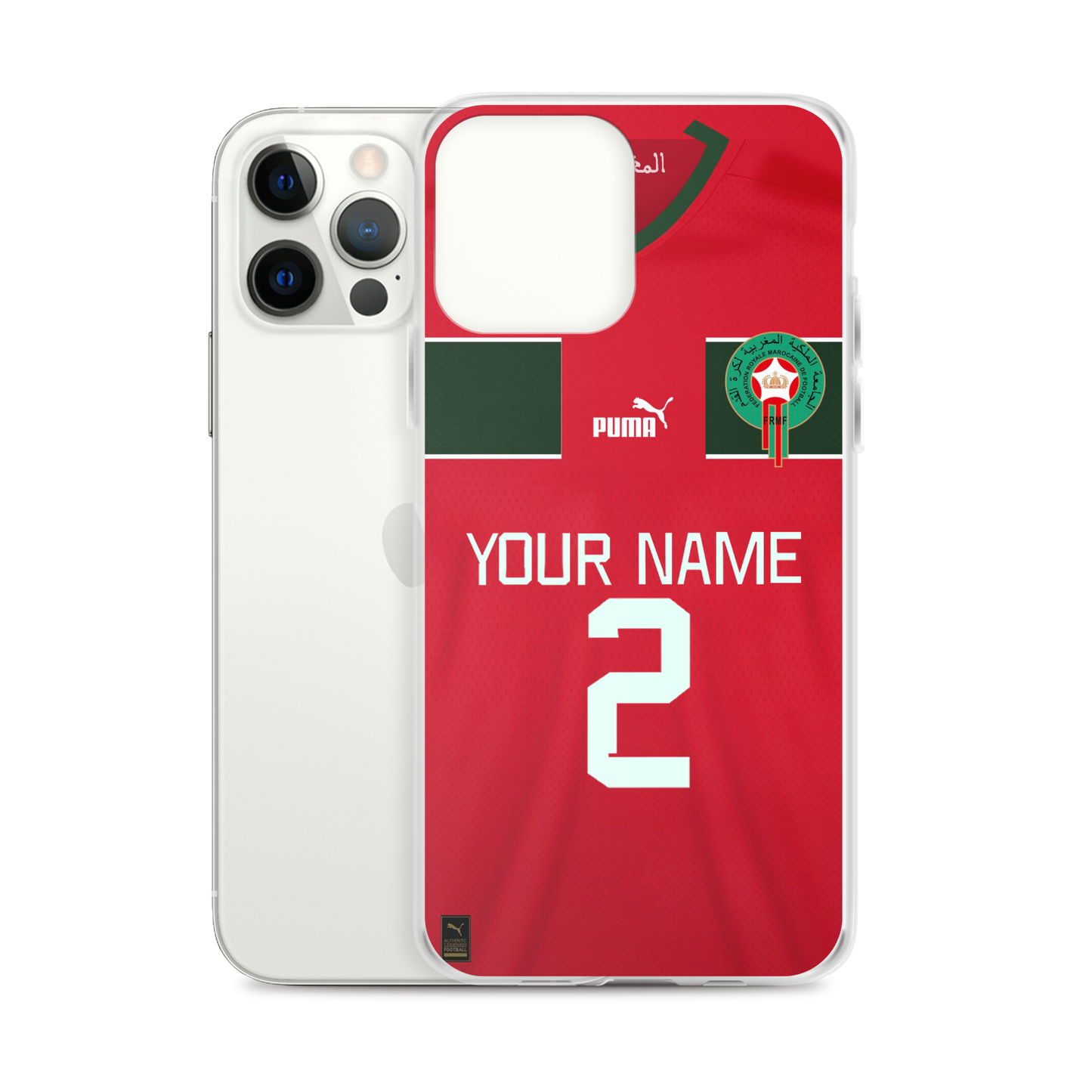 NEW Moroccan Football iPhone case