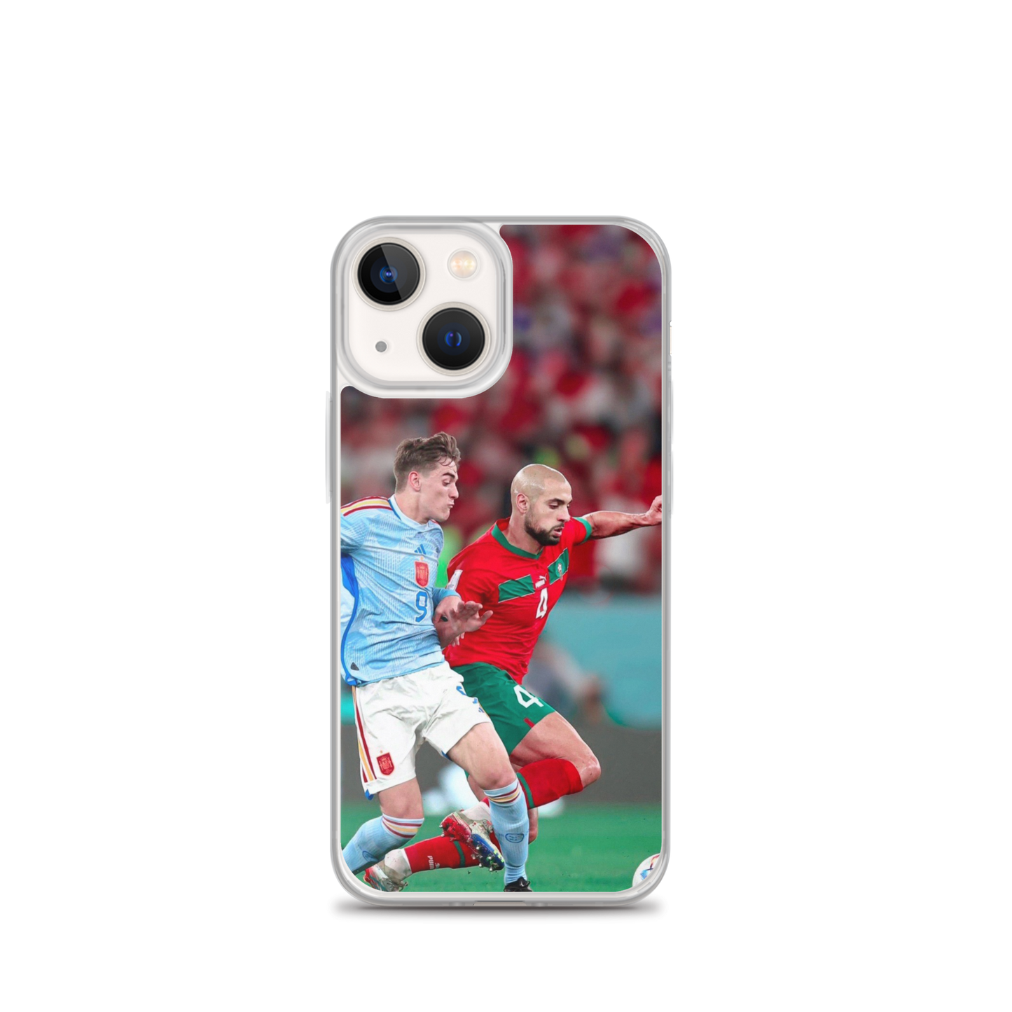 Amrabat gegen Gavi | iPhone Hülle 