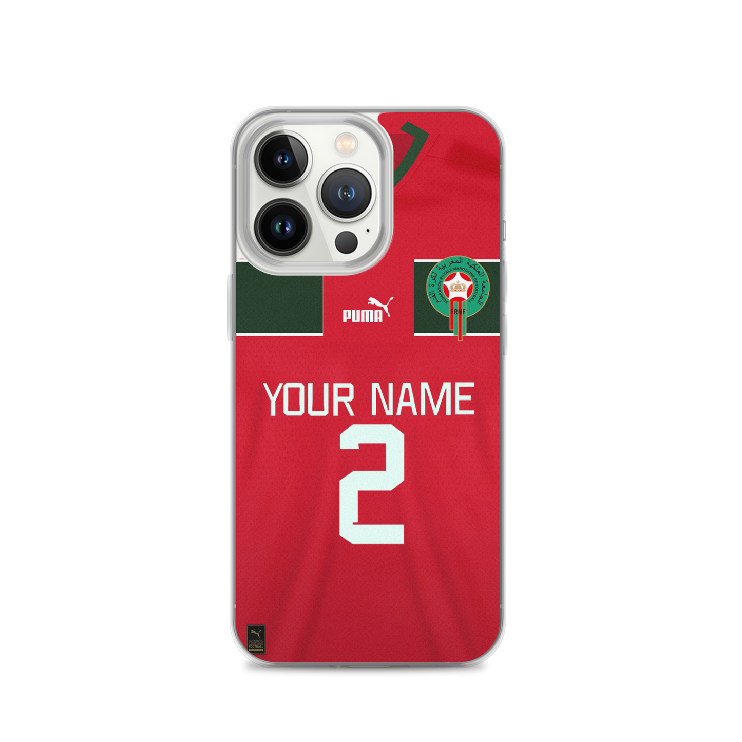 NEW Moroccan Football iPhone case