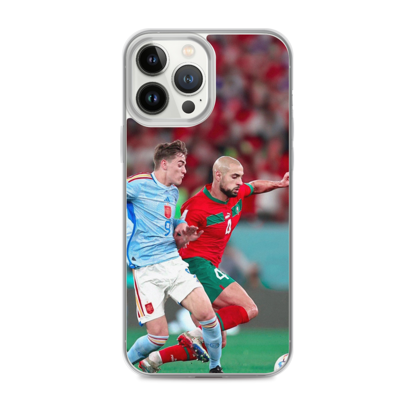 Amrabat gegen Gavi | iPhone Hülle 