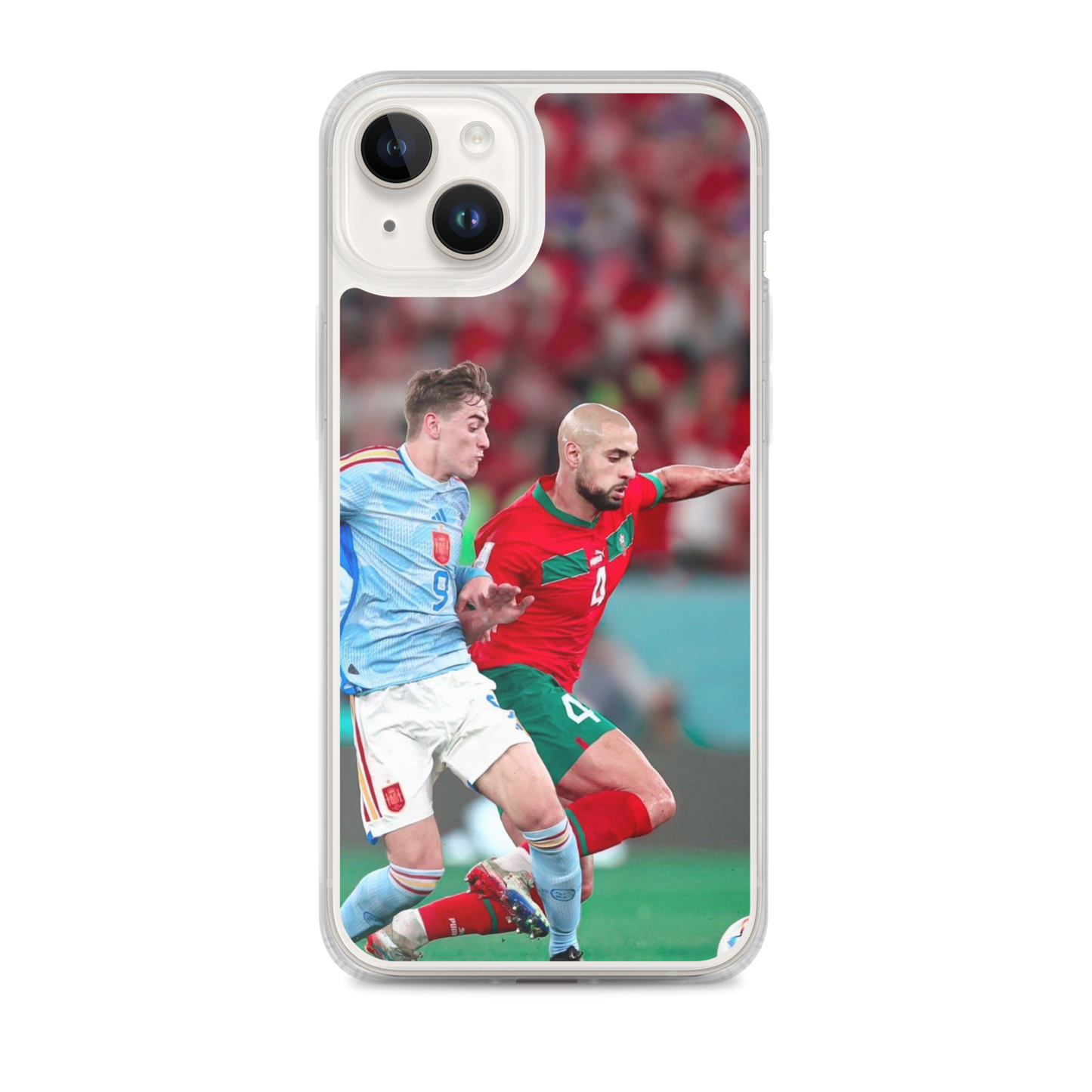 Amrabat gegen Gavi | iPhone Hülle 