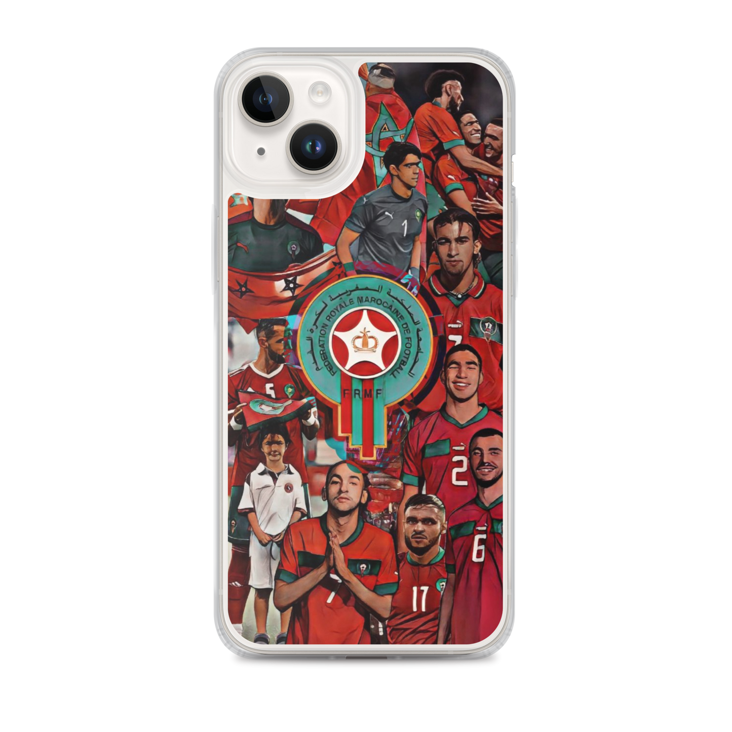 Moroccan football / iPhone case