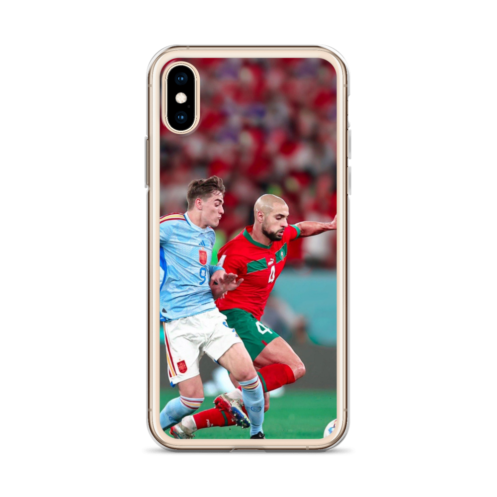 Amrabat gegen Gavi | iPhone Hülle 