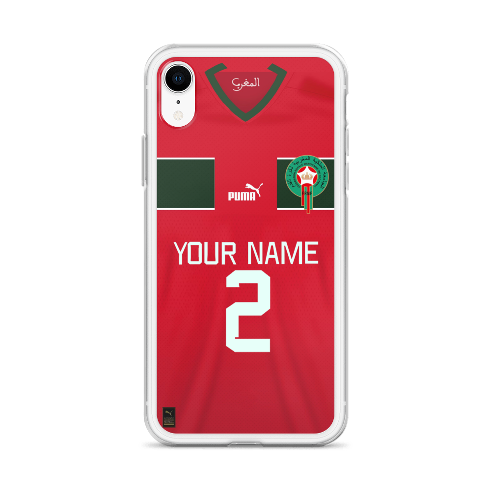 NEW Moroccan Football iPhone case