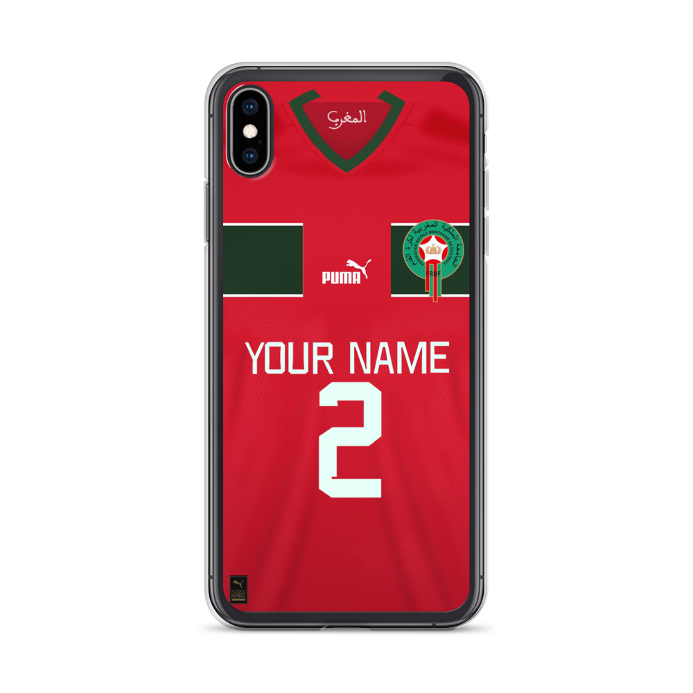 NEW Moroccan Football iPhone case