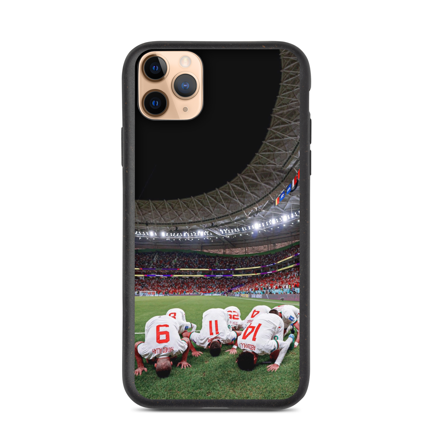 Moroccan football team in Qatar Worldcup | iPhone case