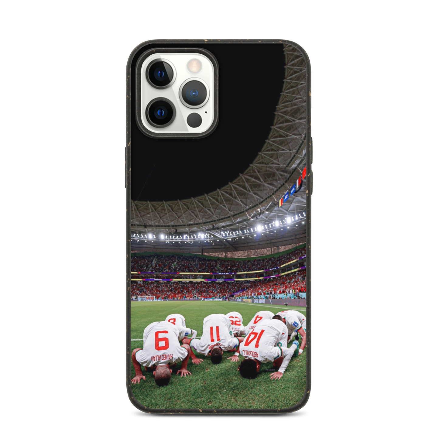 Moroccan football team in Qatar Worldcup | iPhone case