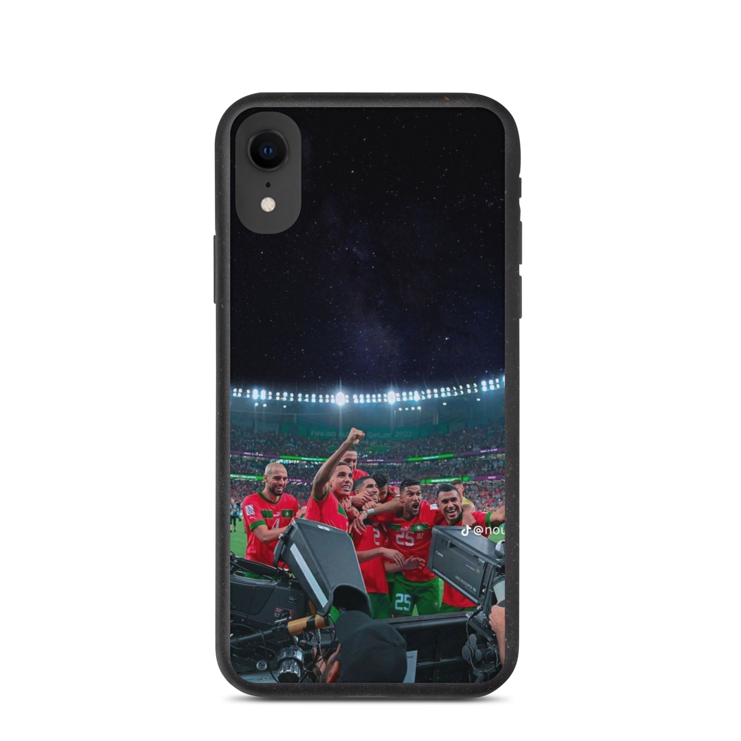 Moroccan football team in Qatar Worldcup | iPhone case